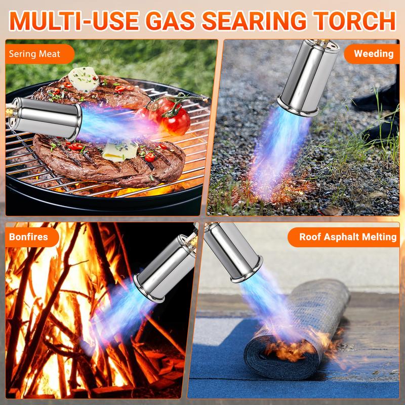Outdoor Grill & Kitchen Torch Gun – Powerful 700,000 BTU Flame